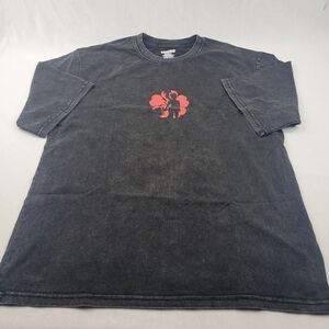 NIB black hokuro vintage anime T-shirt